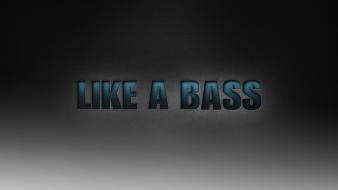 Bass black blue music techno wallpaper
