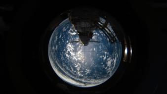 Earth international space station progress docking orbit wallpaper