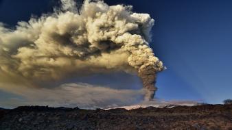 Etna italia italy eruption landscapes wallpaper