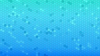Hexagons minimalistic textures wallpaper