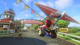 Nintendo wii u mario kart 8 video games wallpaper