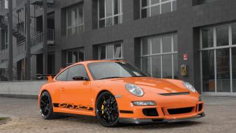 Porsche 911 gt3 rs cars orange wallpaper
