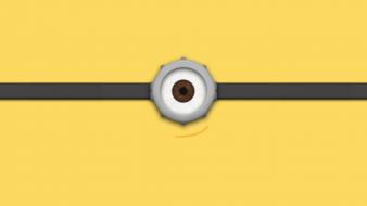 Despicable me 2 faces minions movies wallpaper