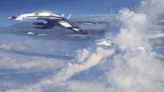 Mass effect normandy clouds