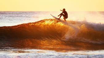 Nature sea surfing waves