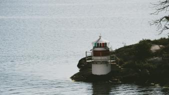 Stockholm sweden landscapes lighthouses sea wallpaper