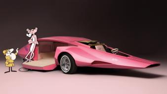 1969 pink panther cars supercars wallpaper