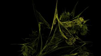 Abstract weeds wallpaper