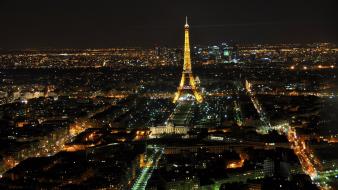 Eiffel tower paris cities city lights landscapes wallpaper