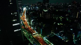 Tokyo cityscapes night wallpaper