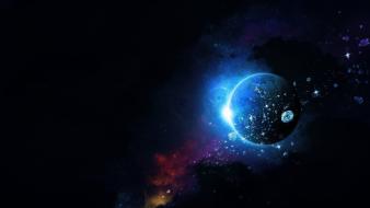 3d space background wallpaper