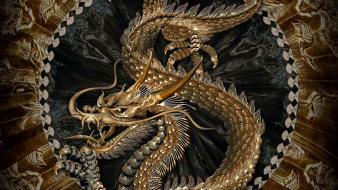 Artwork chinese dragon dragons fantasy art wallpaper