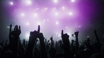 Club concert lights live music wallpaper