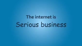 Internet business comic sans funny wallpaper