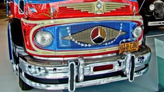 Mercedes-benz bus cars old vehicles wallpaper