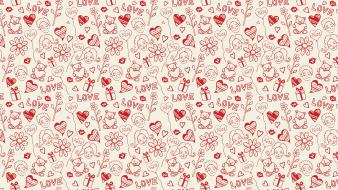 Valentines day hearts love wallpaper