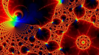Abstract colors fractals geometry psychedelic wallpaper