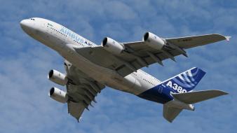 Airbus a380-800 aircraft wallpaper