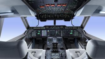 Airbus a400m aircraft airplanes cockpit wallpaper