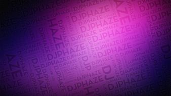 Purple typography background