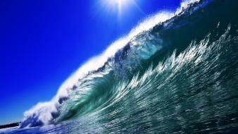 Big ocean waves wallpaper