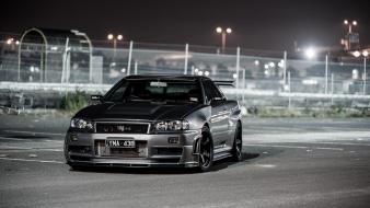 Black nissan skyline wallpaper