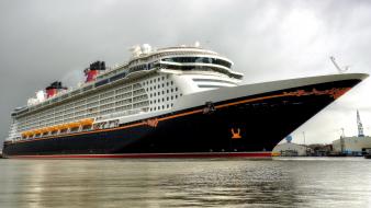 Disney cruises company cruise ship sea water wallpaper