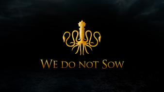 Game thrones house greyjoy kraken tv series wallpaper