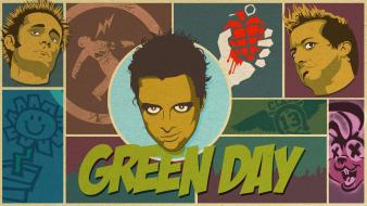 Green day rock band music punk