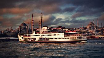 Istanbul turkey bosphorus cities cityscapes wallpaper
