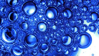 Abstract backgrounds blue bubbles patterns wallpaper
