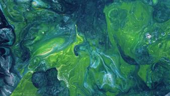 Abstract oil textures water wallpaper