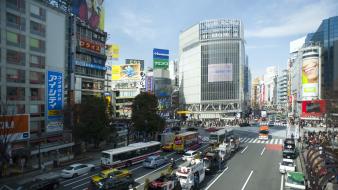 Crossroads japan shibuya cities cityscapes wallpaper