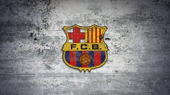 Fc barcelona logos silver soccer wallpaper