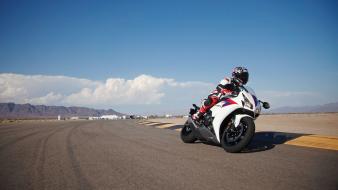 Honda cbr1000 motorbikes race tracks superbike wallpaper
