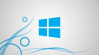 Microsoft metro windows 7 8 blue white wallpaper