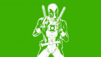 Deadpool wade wilson green lantern marvel comics wallpaper