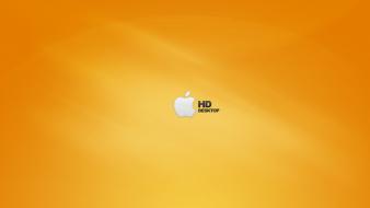 Apple Hd Orange 2 wallpaper