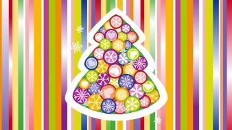 Christmas Tree Colorful wallpaper