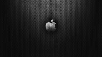 Dark Metal Apple wallpaper