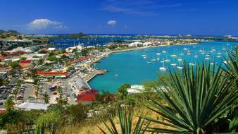 Marigot bay west indies wallpaper