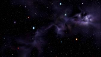Outer space stars constellation wallpaper