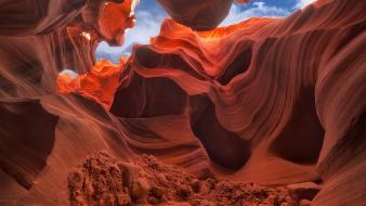 Antelope canyon nature rock formations