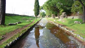 Appia antica italia italy roma rome wallpaper