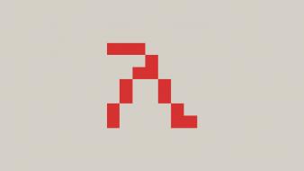 Half-life pixel minimalistic wallpaper