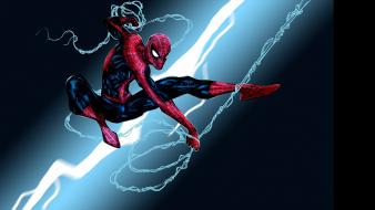Marvel comics spider-man fan art storm wallpaper