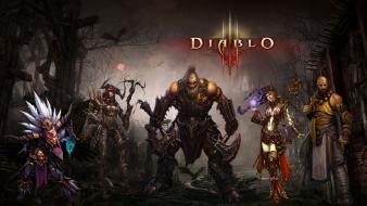 Blizzard entertainment demon hunter diablo iii witch doctor wallpaper