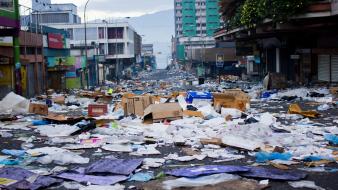 Cities pollution venezuela wallpaper