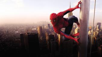 Spiderman comics movies panorama superheroes wallpaper