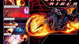 Ghost rider marvel comics hero wallpaper